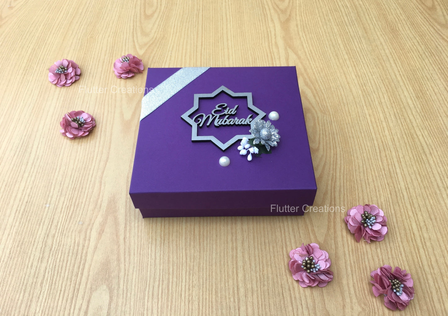 Eid Cardboard Boxes - Purple