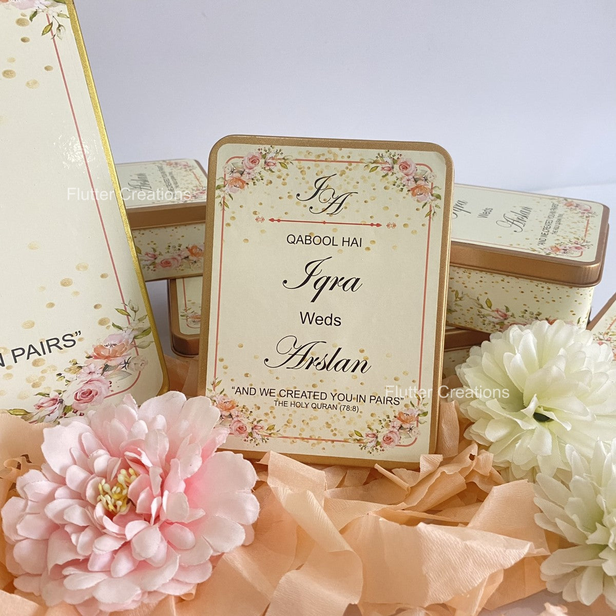 Tin IMPORTED Box (Qabool Hei)