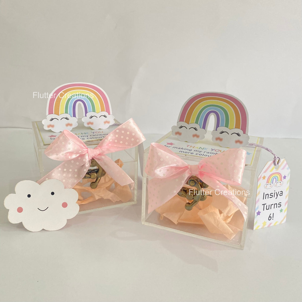 Rainbow Acrylic Goody Box