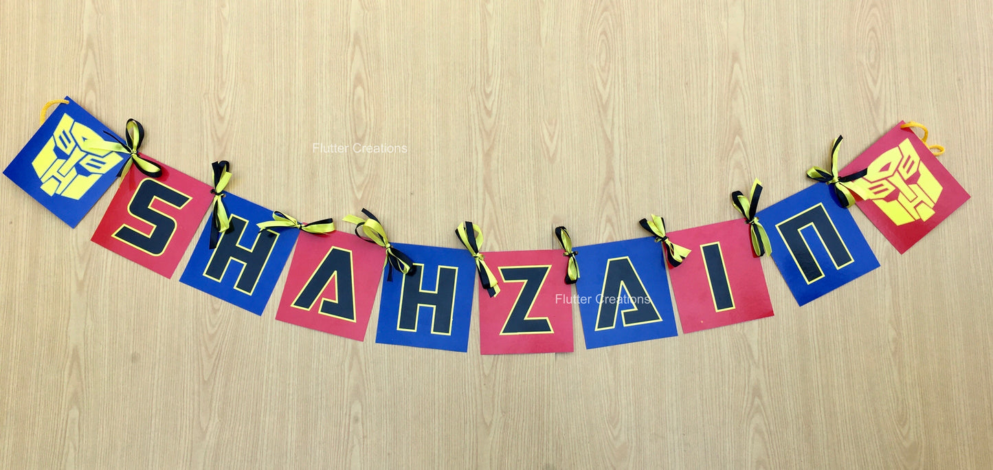 Name (Shahzain) Banner